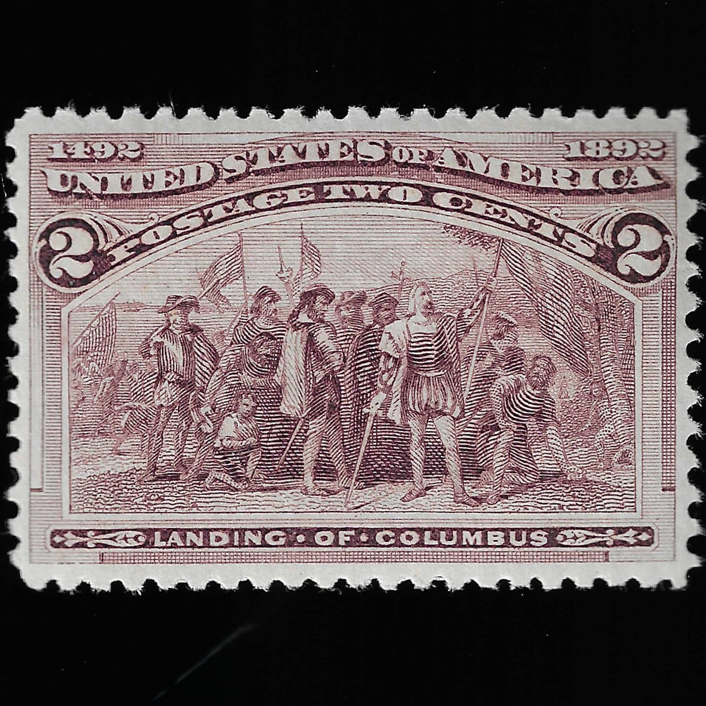 Scott #231 Mint NH Graded 85