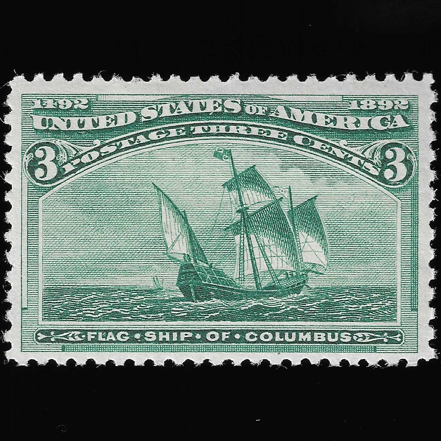 Scott #232 Mint NH Graded 80