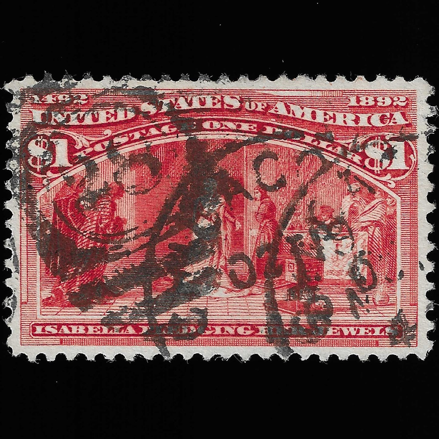 Scott #241 Used Graded 85