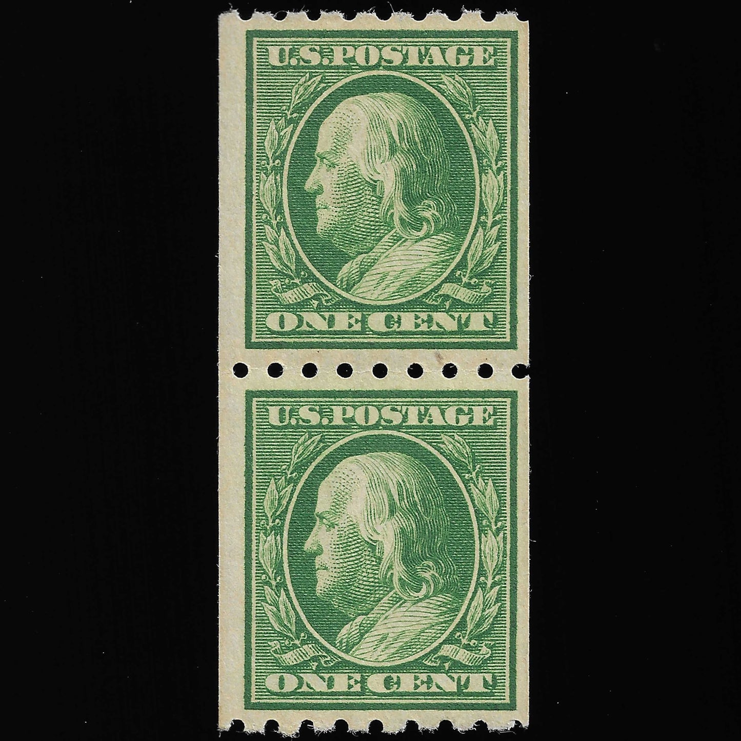 Scott #390 PR Mint NH Coil Pair