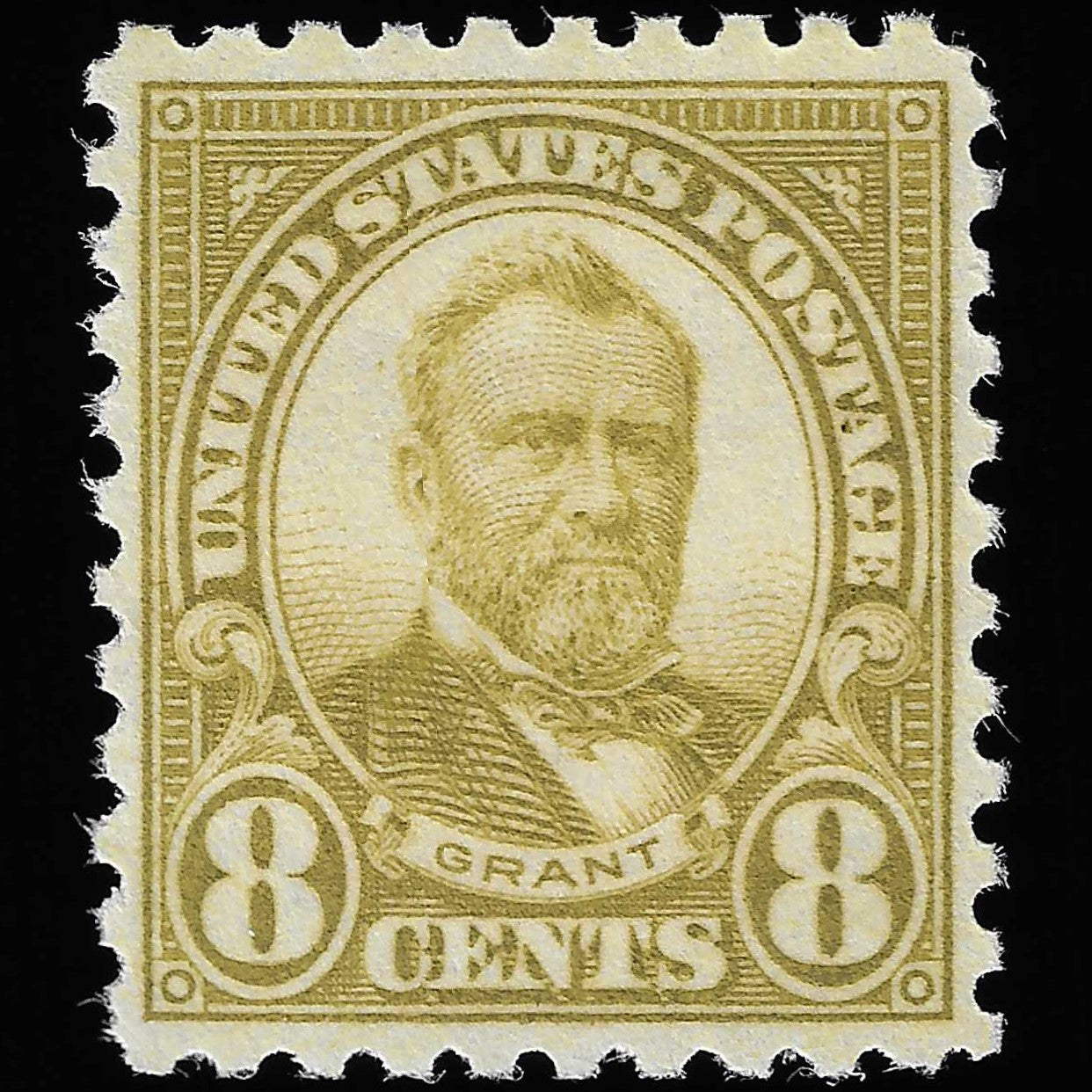 Scott #589 Mint NH Graded 85