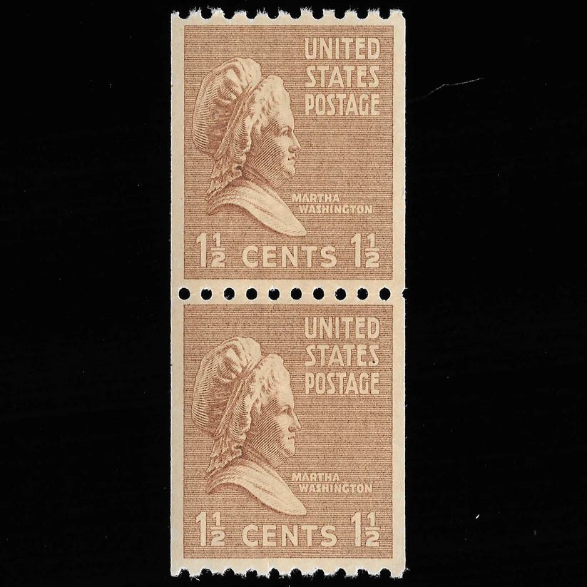 Scott #'s 848 PR and 849 PR Mint NH Coil Pairs Graded 85