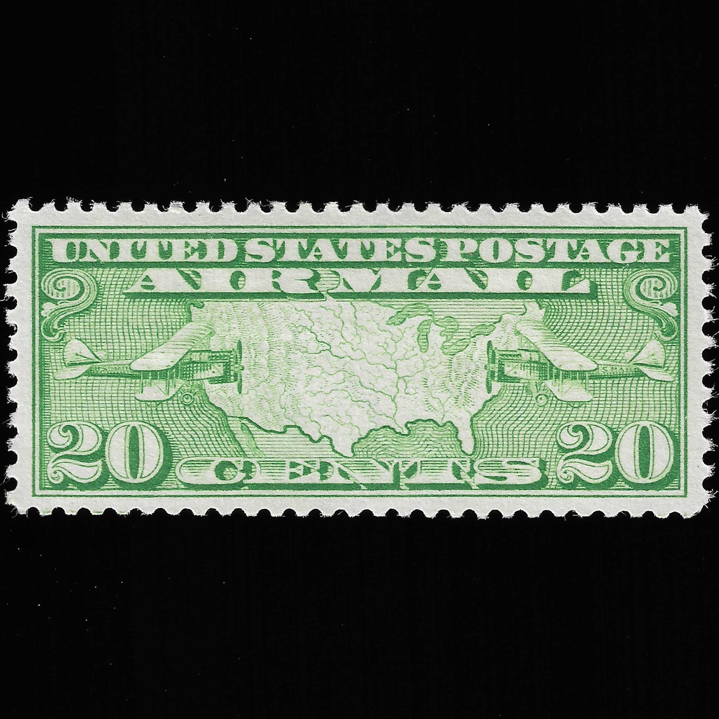Scott #C9 Airmail Mint NH Graded 90