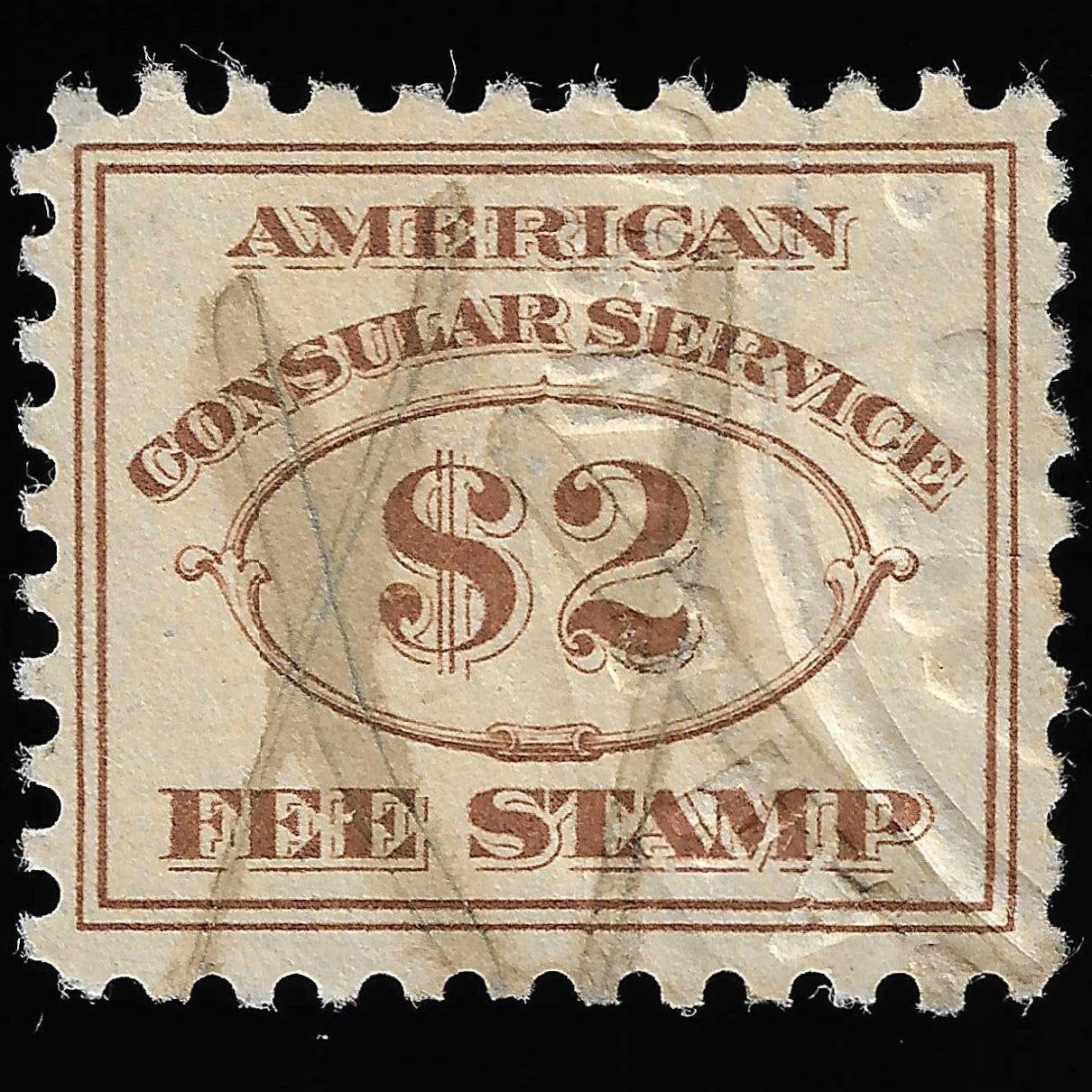 Scott #RK11 Consular Service Fee Used