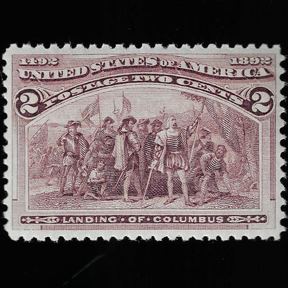 Scott #231 Mint NH Graded 85