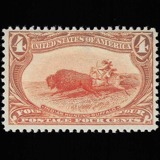 Scott #287 Mint NH with certificate