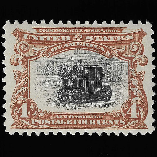 Scott #296 Mint PH Graded 85