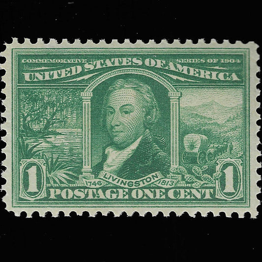 Scott #323 Mint NH with Certificate