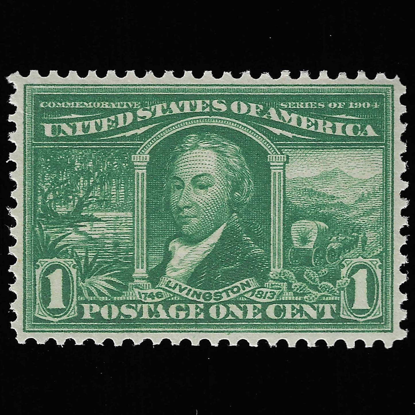 Scott #323 Mint NH Graded 85