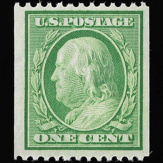 Scott #348 Mint NH with Certificate