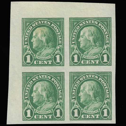 Scott #575 BL Mint NH Block of Four Graded 95