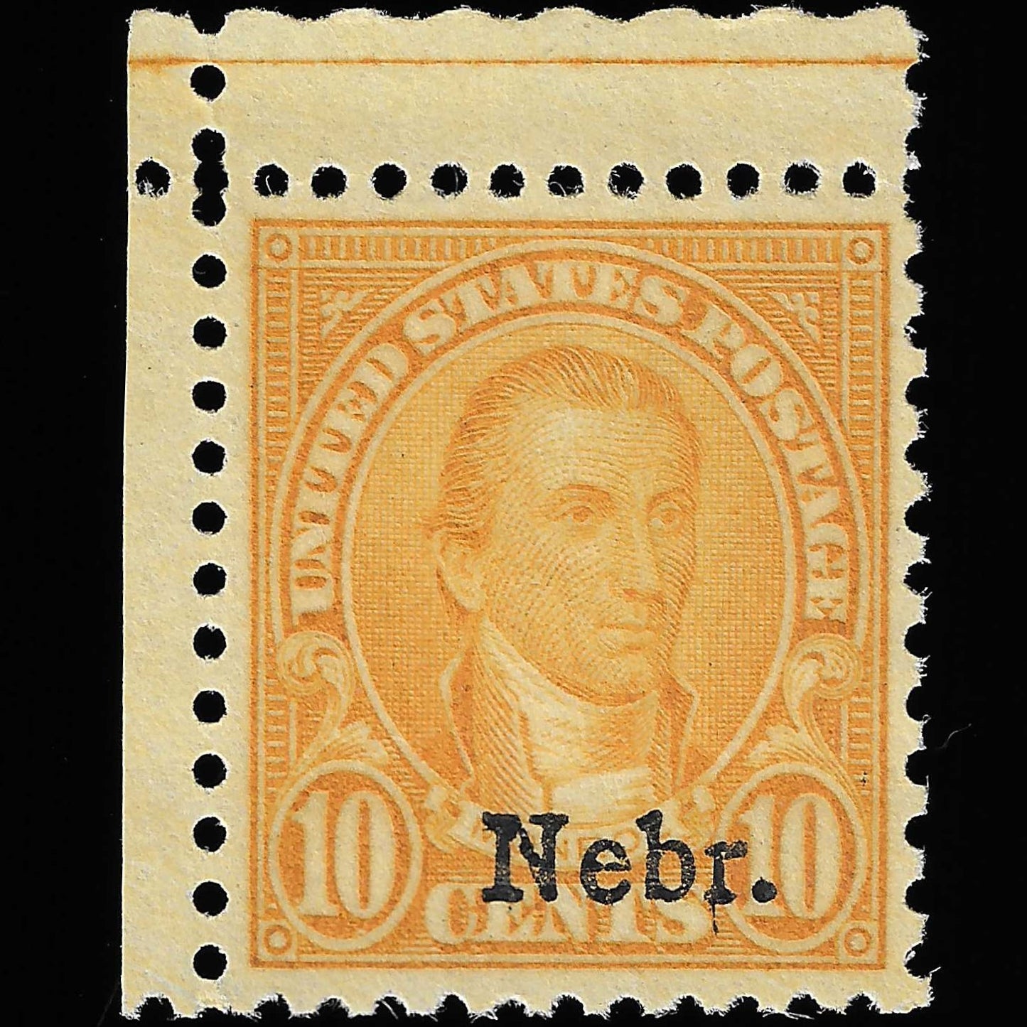 Scott #679 Nebraska Overprint Mint NH Graded 90