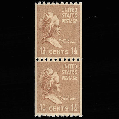 Scott #'s 848 PR and 849 PR Mint NH Coil Pairs Graded 85