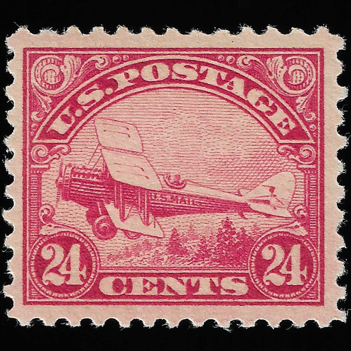 Scott #C6 Airmail Mint NH Graded 80