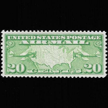 Scott #C9 Airmail Mint NH Graded 90