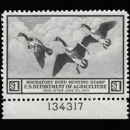 Scott #RW3 Duck Hunting Mint NH Graded 85J