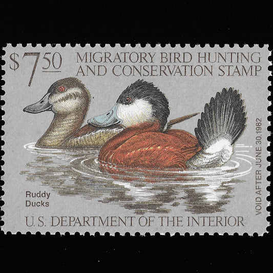 Scott #RW48 Duck Hunting Mint NH Graded 90